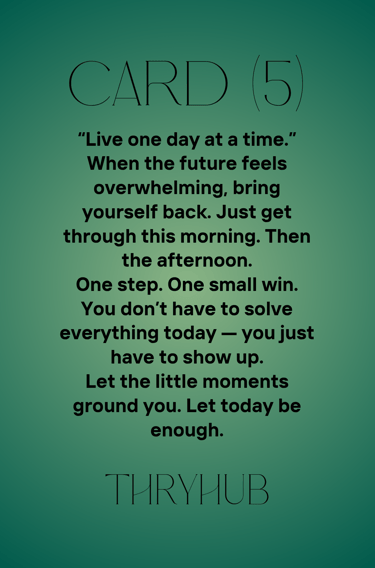 Live the Moment , Be Present & Grounded