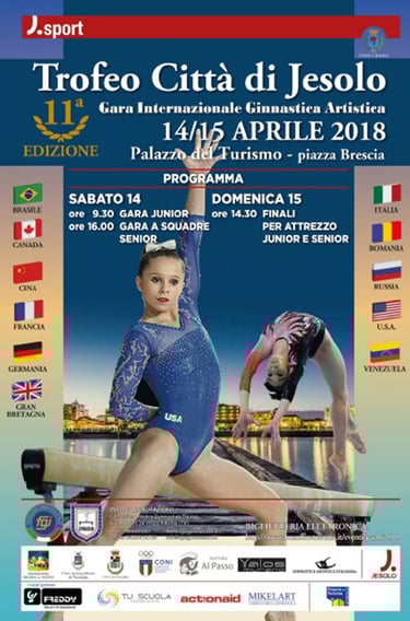 Locandina Trofeo Città di Jesolo 2018
