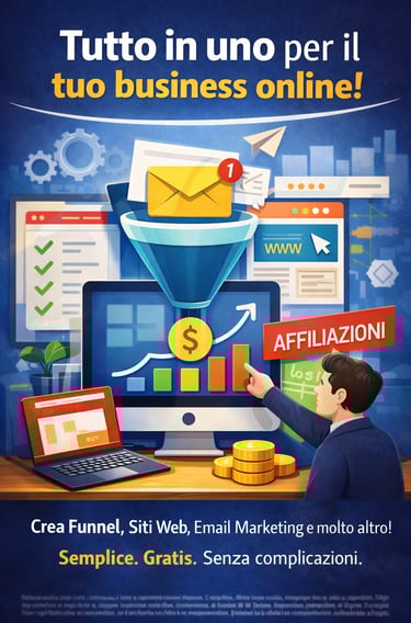 creare lista contatti da zero con funnel email marketing e piattaforma online