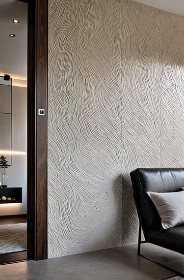 italyan boya ile tasarlanmış salon