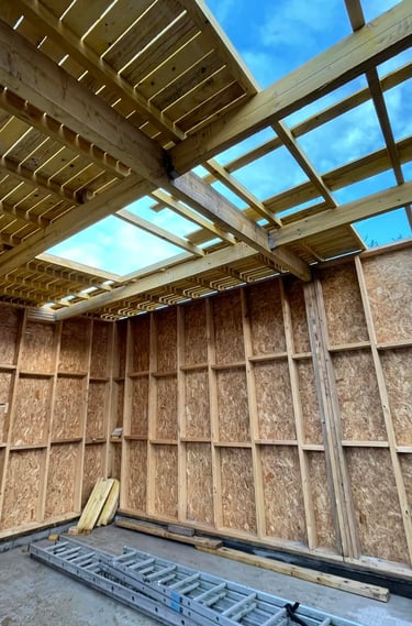 agrandissement ossature bois