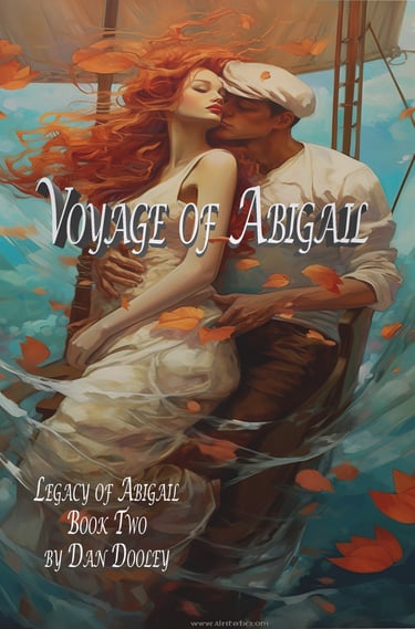Voyage of Abigail. a novel in audiobook form by Dan Dooley.