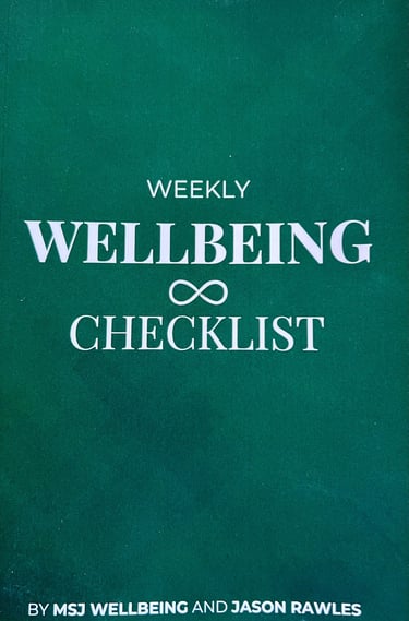 jason rawles weekly wellbeing checklist author