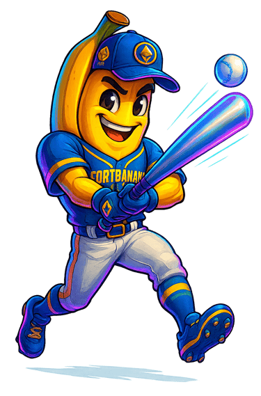 a cartoon character baseball player with a bat