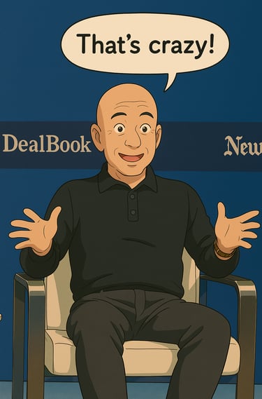 Bezos saying "That´s crazy!"