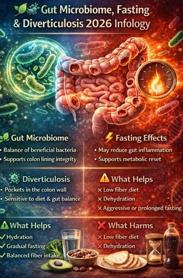 Explore how fasting influences the gut microbiome in diverticulosis. Learn the science behind  safe 