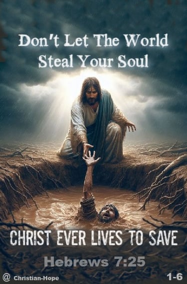 Don't let the world steal your soul