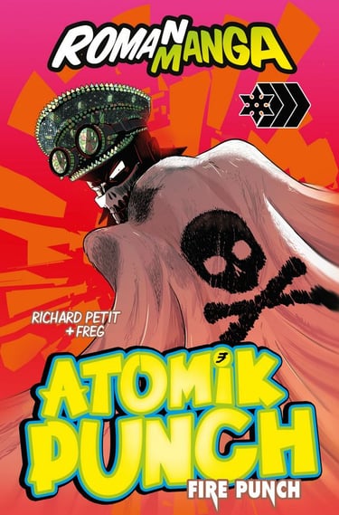 Couverture du 3e tome d'Atomik Punch
