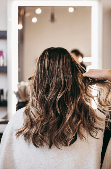 cabelo pós procedimento