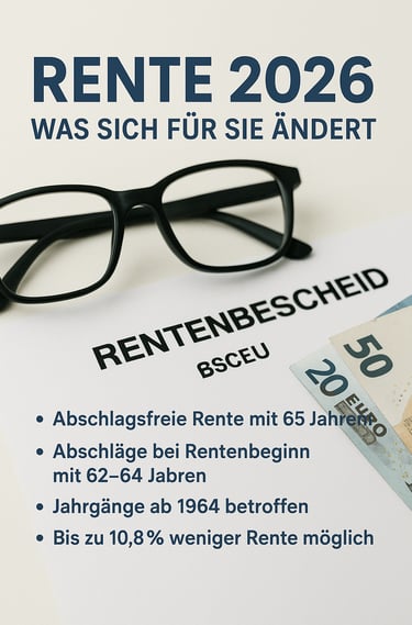 Für Senioren 60+ in DE/AT/CH – handeln Sie jetzt und sichern Sie Ihre Rente.