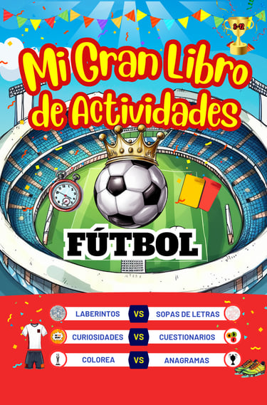 Gran libro de futbol cubierta
