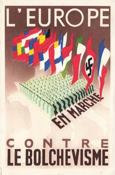 L'Europe contre le bolchevisme Lille 1942