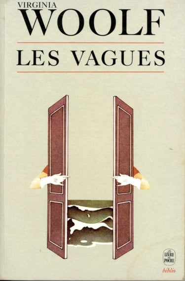 Couverture Les Vagues Virginia Woolf