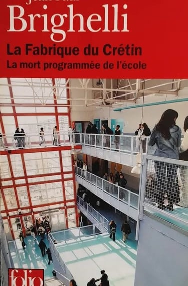 Cover La fabrique du crétin de JP Brighelli