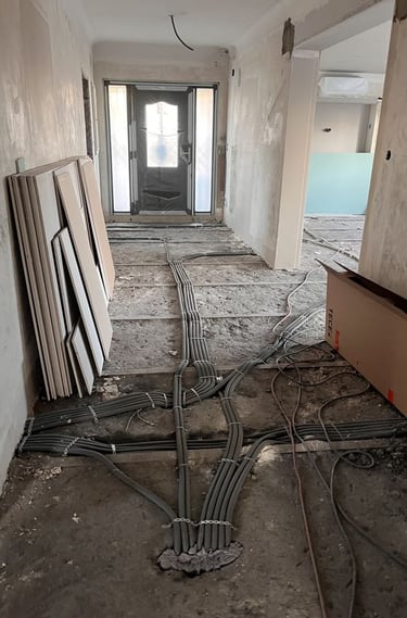 tesisat yenileme öncesi tamamlanmış altyapı analizi