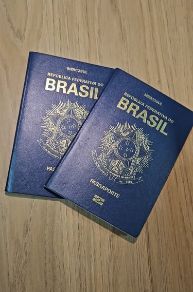 Foto do Passaporte Brasileiro