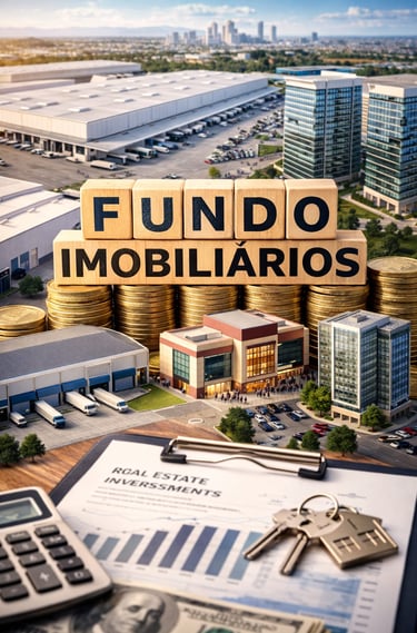Essa imagem representa os fundos de investimento imobiliário