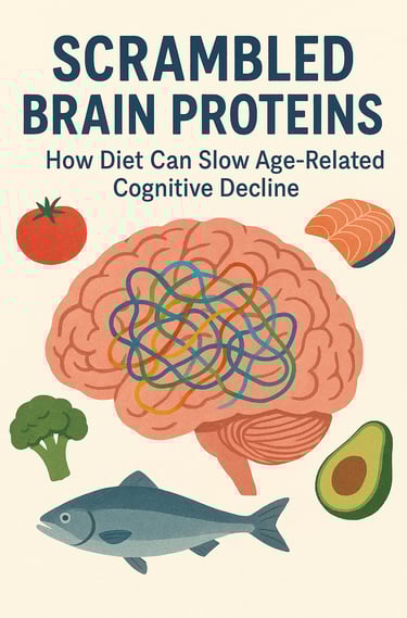 Scrambled Brain Proteins? How Diet Can Slow Age-Related Cognitive Decline