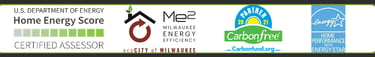 Me2 Milwaukee Energy Efficiency, ecocity of Milwaukee; partner CarbonFree, carbonfund.org; Home Perf
