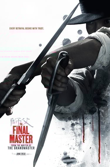 Poster for 'The Final Master' screening hosted by Auckland International Film Club.