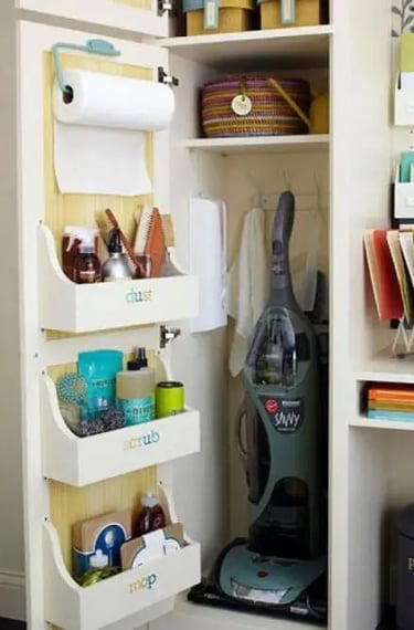 Rangements pour les produits ménager