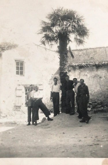Photo Roelof Aakster pendant la guerre d'espagne
