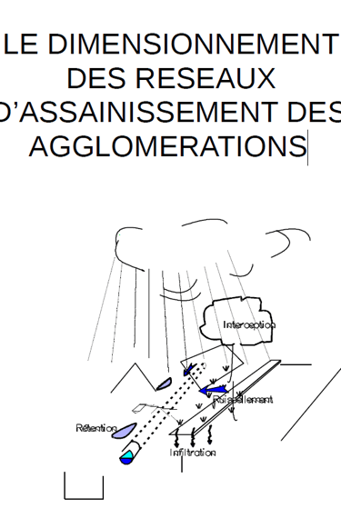Dimensionnement des réseaux d'assainissement
