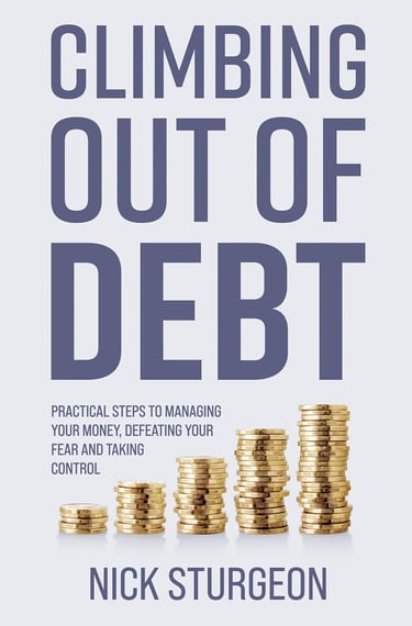 climbing out of debt book written by author nick sturgeon