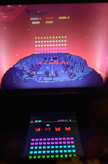 Numskull Pepper's Ghost Effect Space Invaders