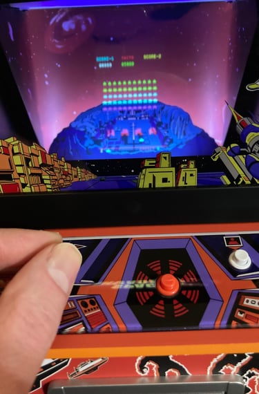 Numskull Space Invaders Part 2 Gameplay