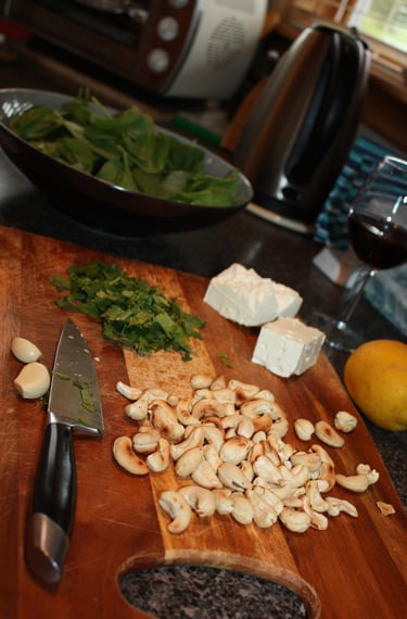 ingredients for salad