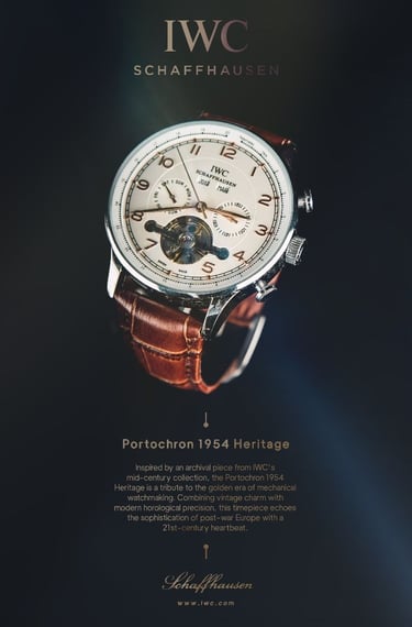 Watch Graphic Design for Tissot - Modern Graphic design for watches