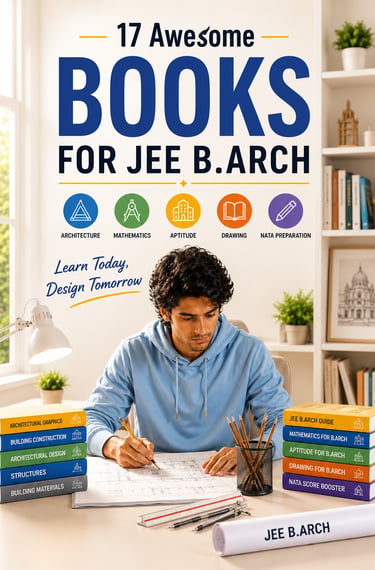 Architecture Books for JEE B.Arch Exam Preparation