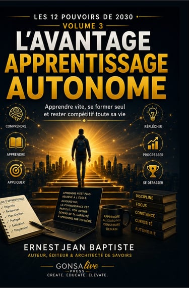 L’Avantage Apprentissage Autonome book cover by Ernest Jean Baptiste