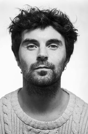 a man with a beard and a beard