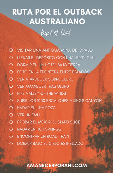 Todo lo que debes hacer en un viaje por el centro de Australia 