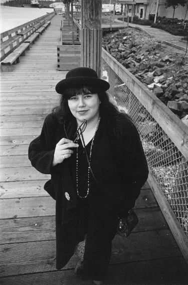 Raquel Salinas, Oly docks near Bayview. this was a really fun day =)