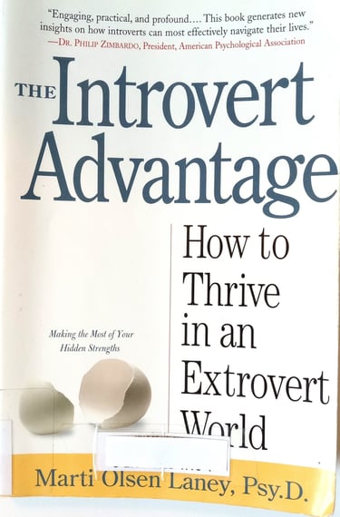 Introverted advantage book cover