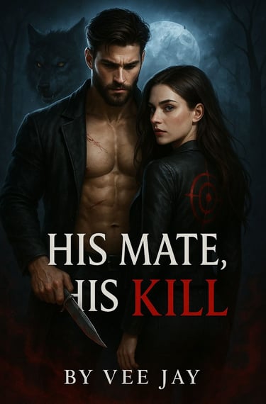 His mate, His Kill - Werewolf romance novel cover by Vee Jay - VJ & BB Premium Fiction