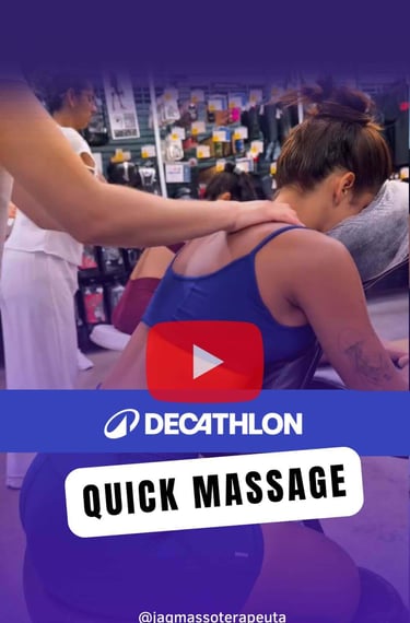 Vídeo ativação de marca com Quick Massage - Jaque Massagens BH