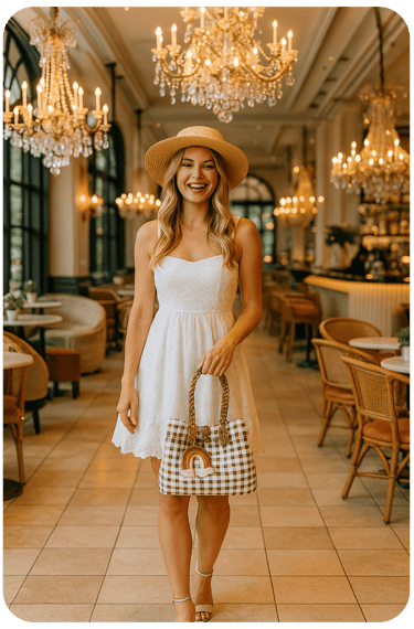 Eco-friendly handmade handwoven bag styled for sustainable fashion lifestyle