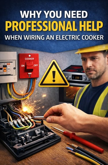 Why You Need Professional Help When Wiring an Electric Cooker