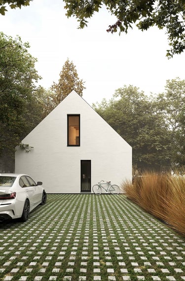 80m2 modernus namas