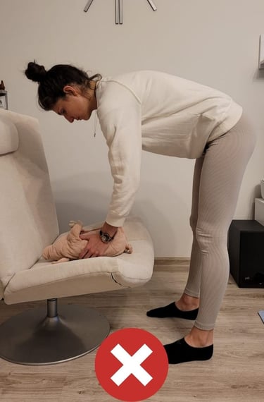 jak podnosić dziecko