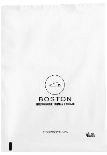 Bolsa de mensajería blanca 
