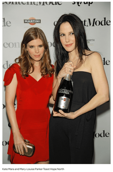 Kate Mara and Mary-Louise Parker Toast Hope North
