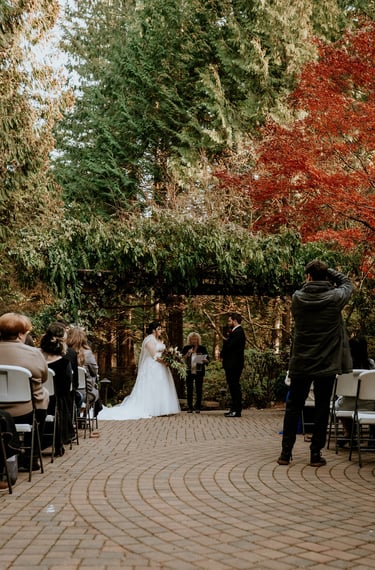 Vancouver wedding photographer BTS