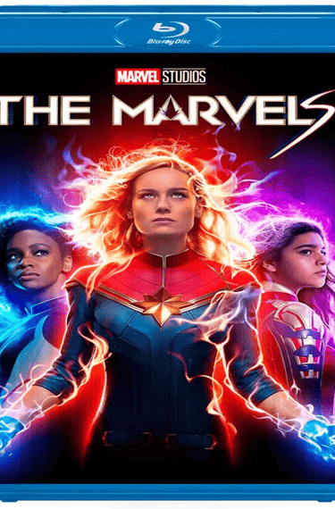 The Marvels 2023 3D Movie Cover