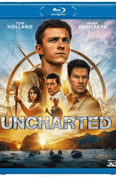 Uncharted 2022 3D Movie Cover