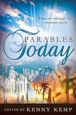 Parables for Today cover, blue, gold, aqua